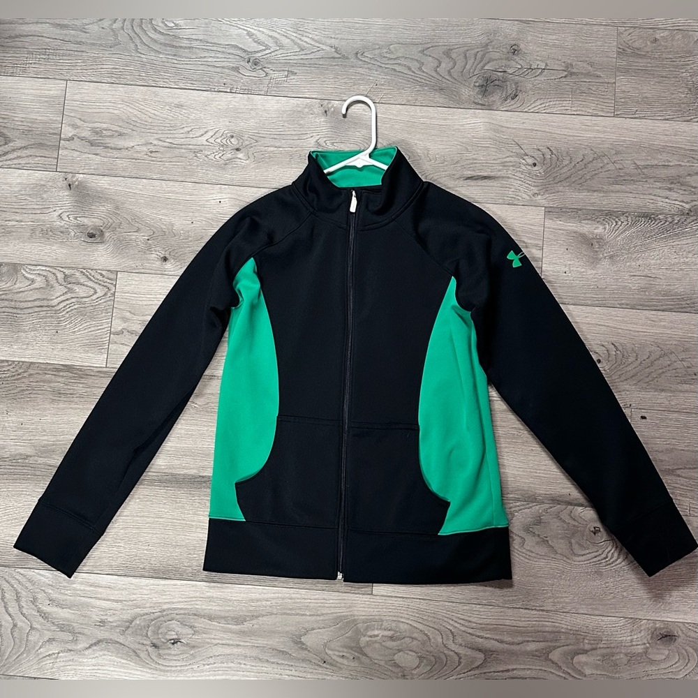 Under Armour Women’s Jacket in Black and Green